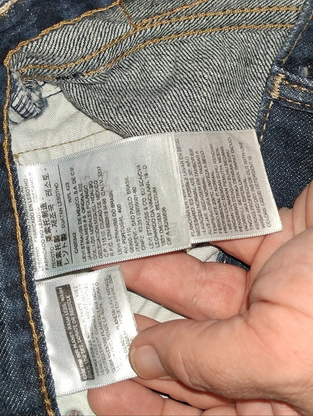 Levi's 514 Men's Slim Straight-Blue Jeans 30x32